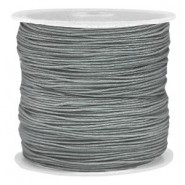 Macramé draad 0.8mm Slate grey